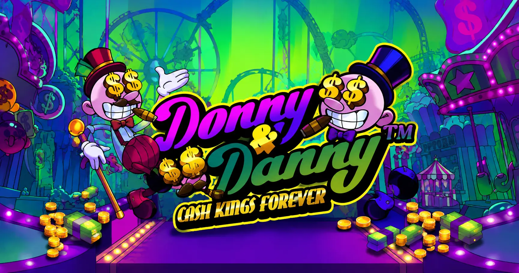 Donny and Danny Slot Demo – Hacksaw Gaming Free Play slot cover image