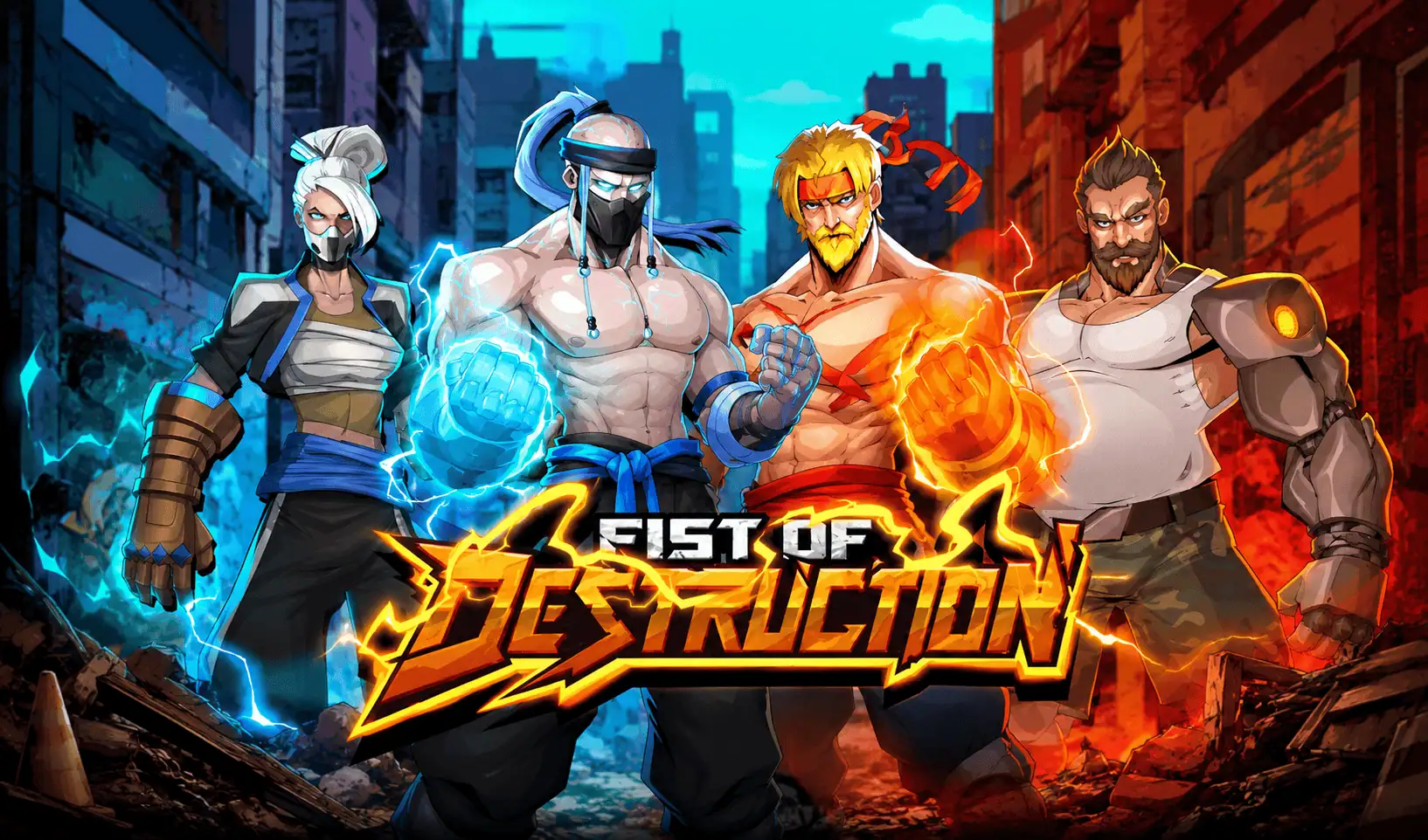 Fist of Destruction Slot by Hacksaw Gaming Free Play slot cover image
