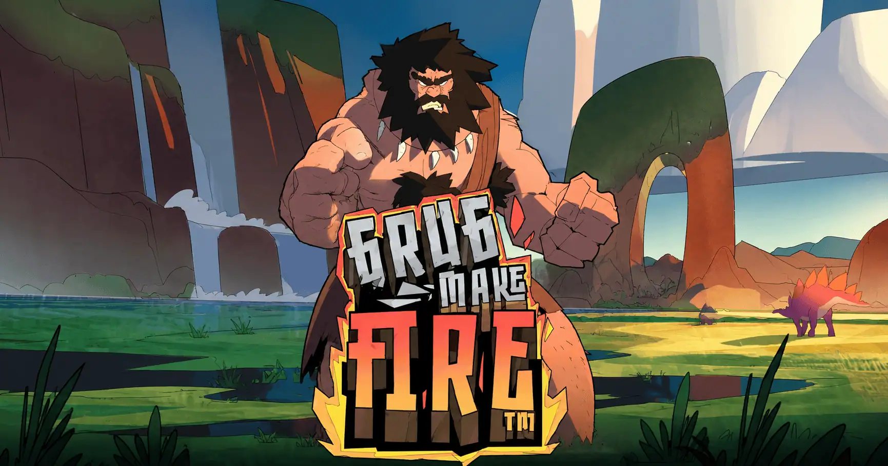 Grug Make Fire Slot by Hacksaw Gaming Demo slot cover image