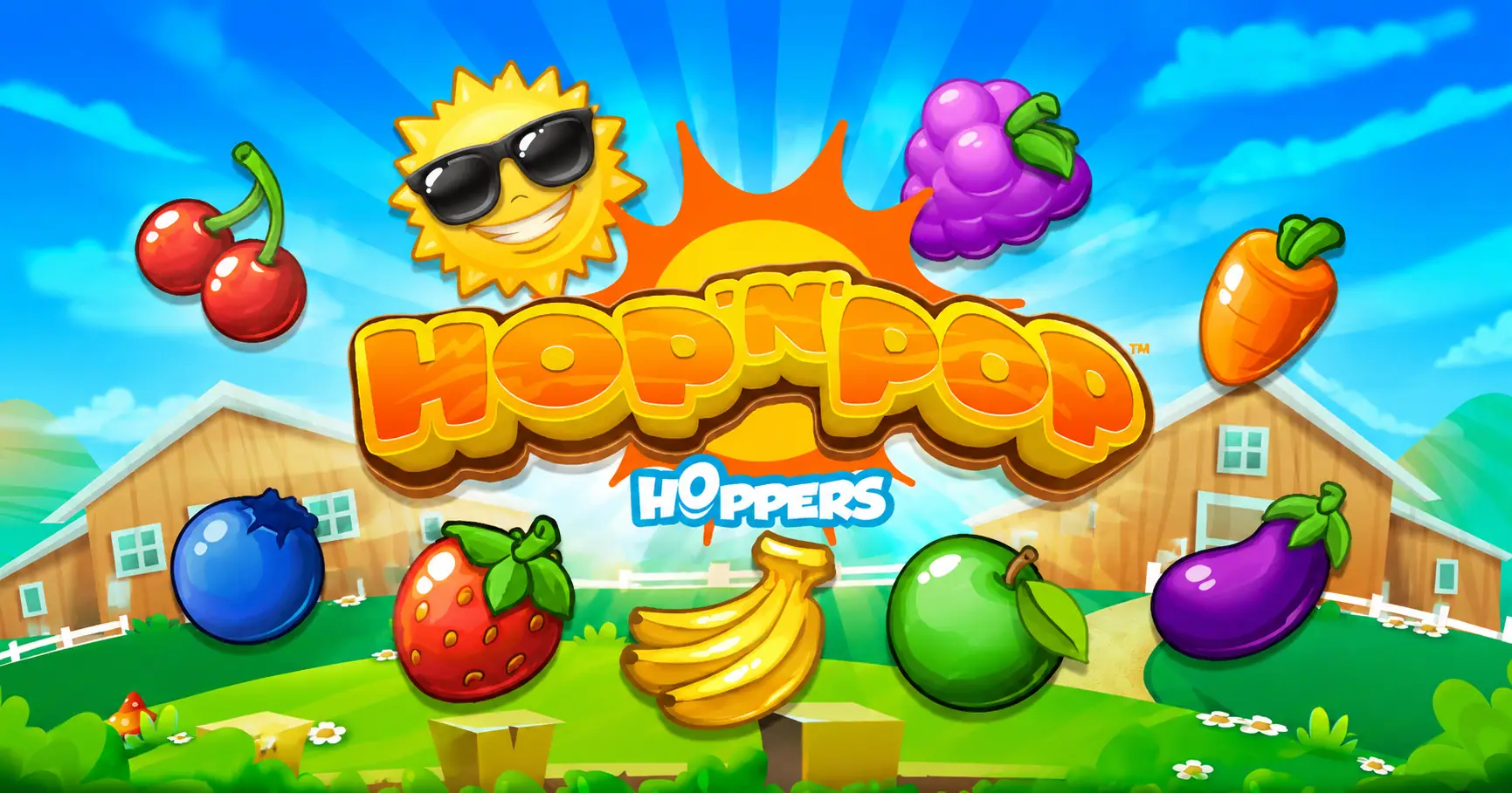 Hop’n’Pop Slot by Hacksaw Gaming Free Play slot cover image
