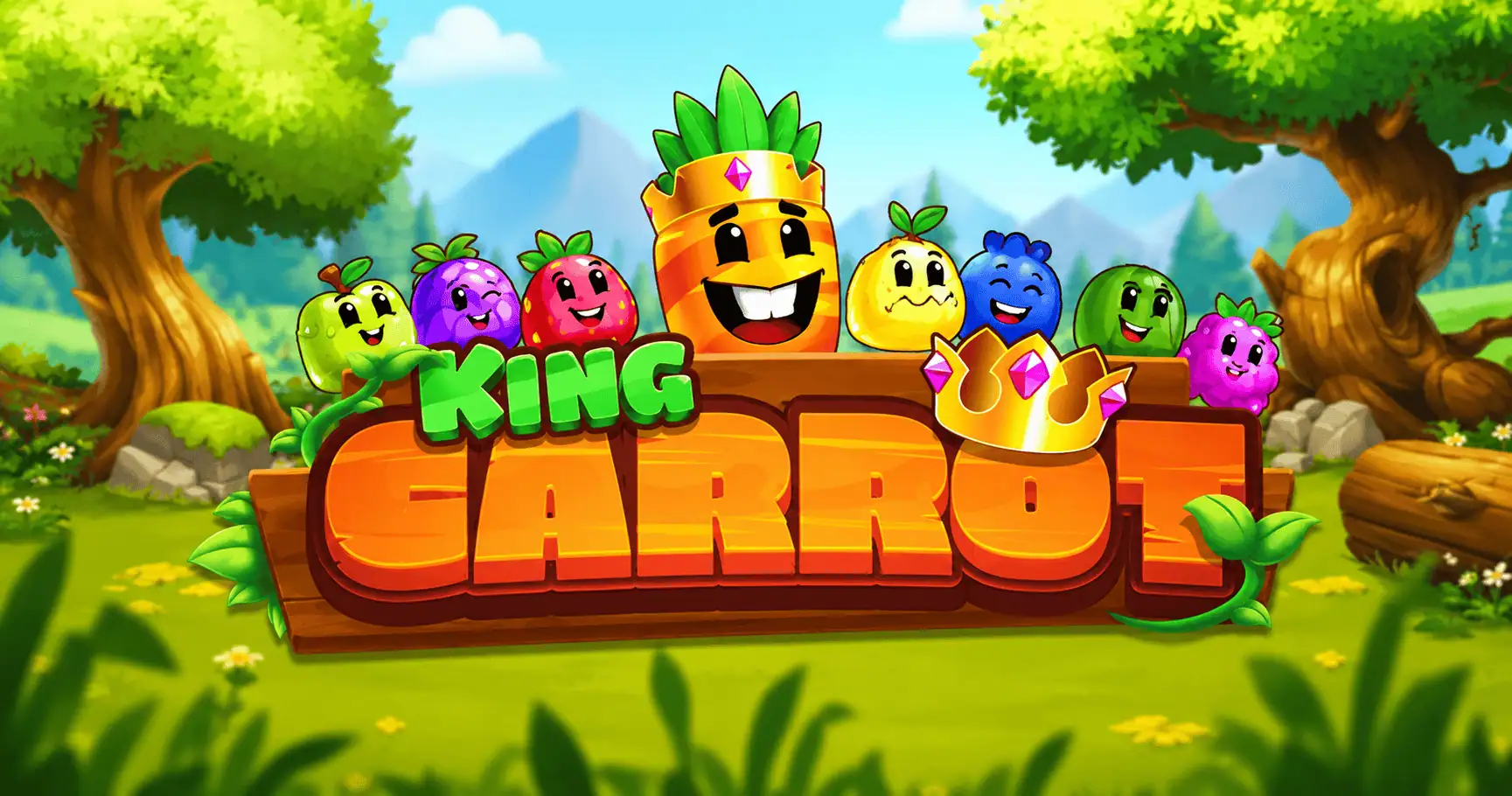 King Carrot Slot by Hacksaw Gaming Demo slot cover image