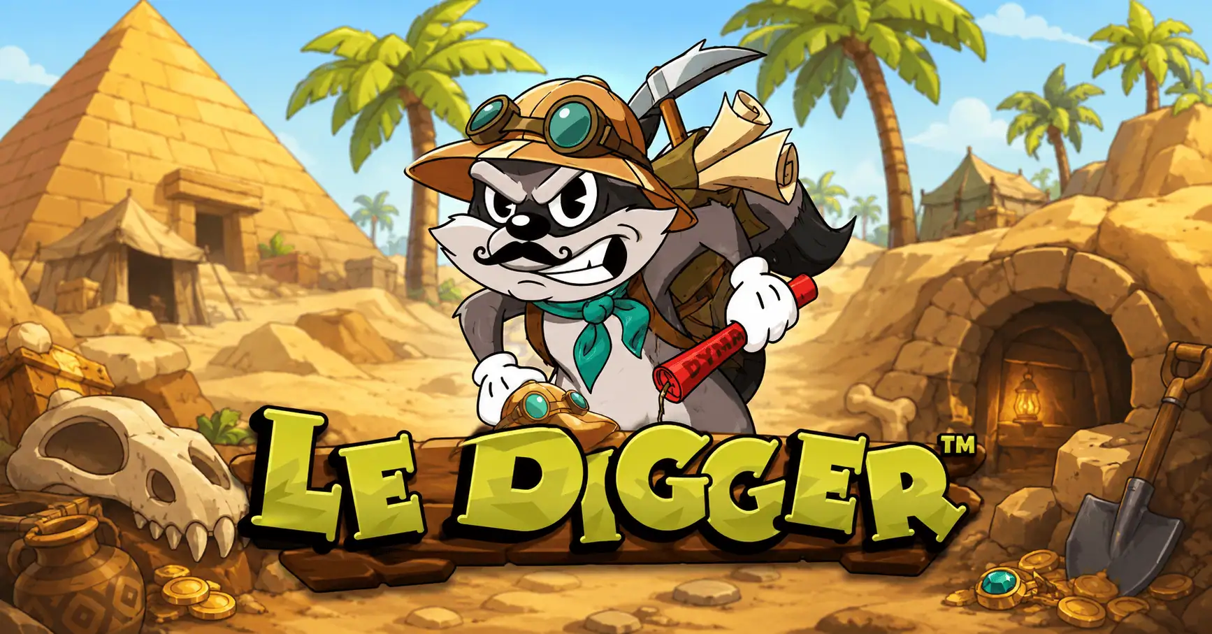 Le Digger Slot Review by Hacksaw Gaming Free Play slot cover image