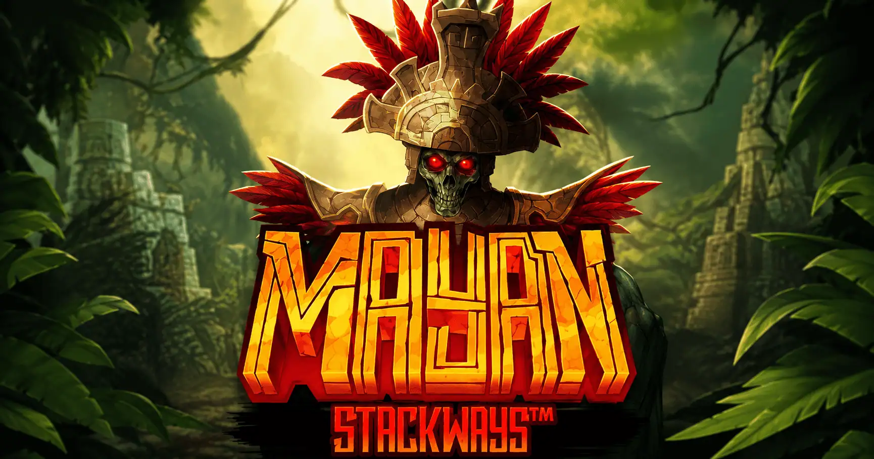 Mayan Stackways Slot by Hacksaw Gaming Free Play slot cover image