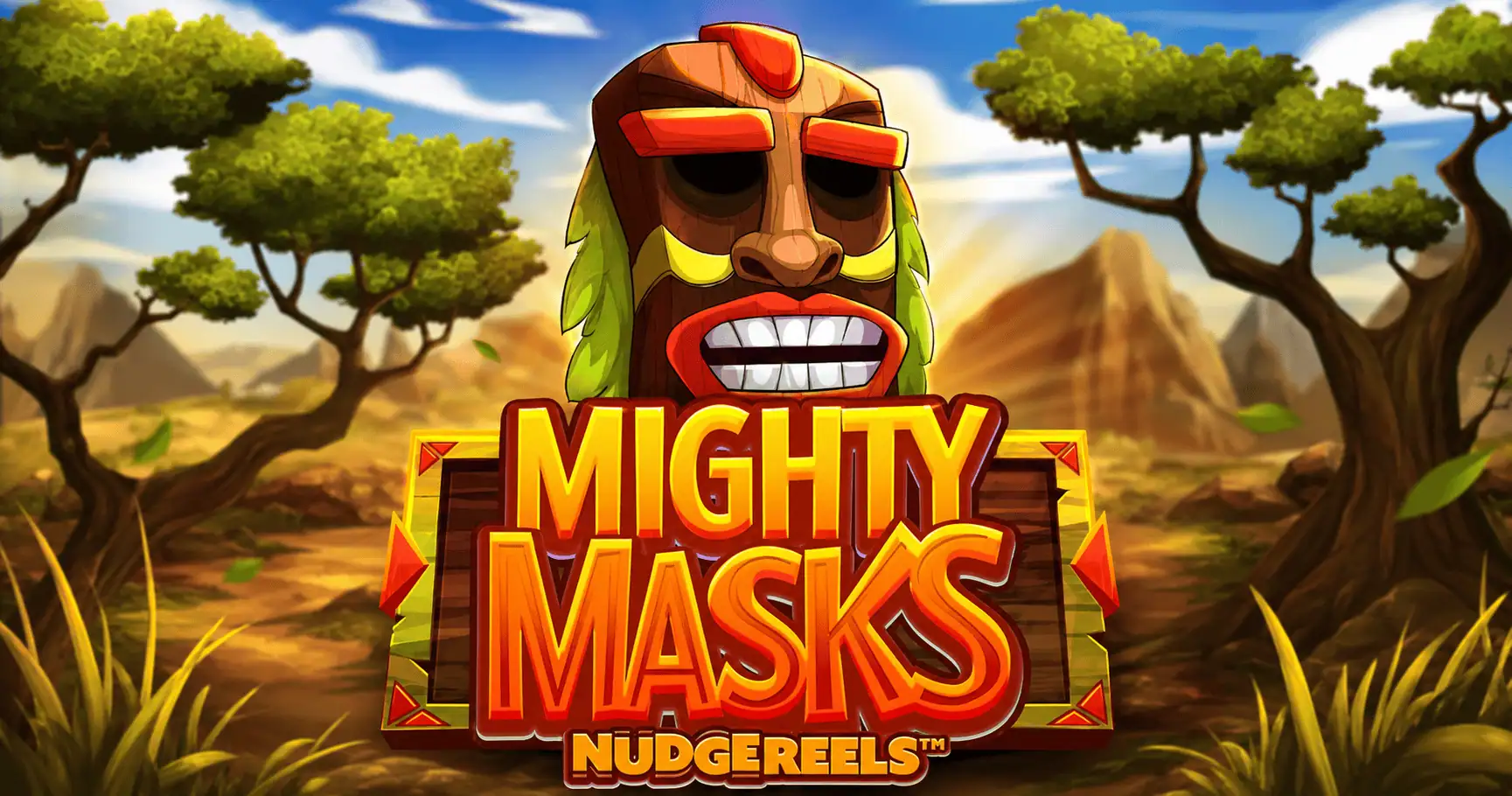 Mighty Masks Slot by Hacksaw Gaming Demo slot cover image