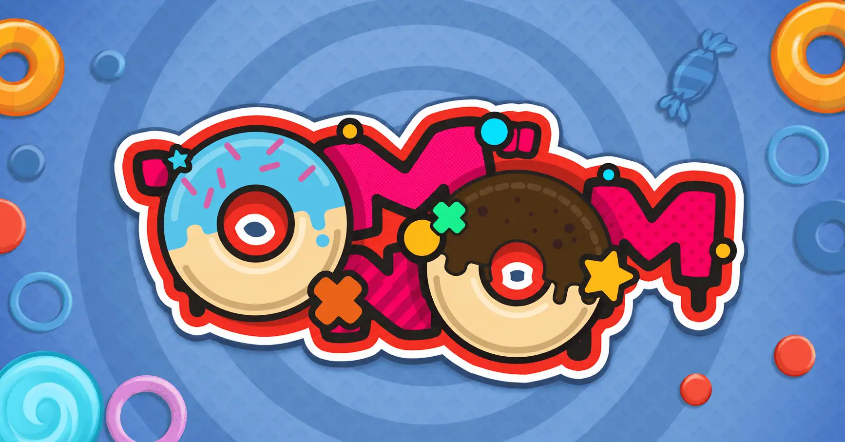Om Nom Slot by Hacksaw Gaming Demo slot cover image
