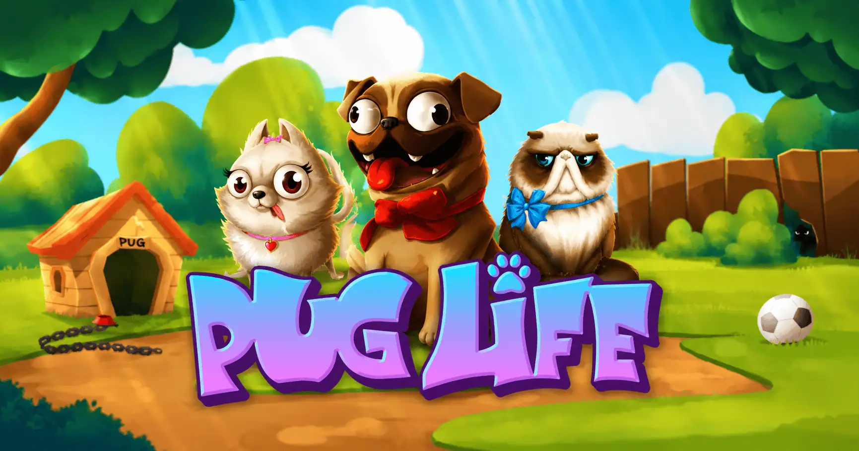 Pug Life Slot by Hacksaw Gaming Demo slot cover image