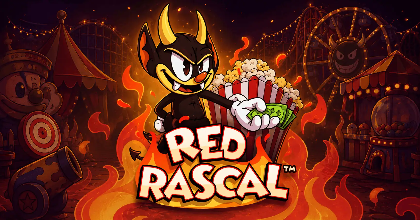 Red Rascal Slot by Hacksaw Gaming Demo slot cover image