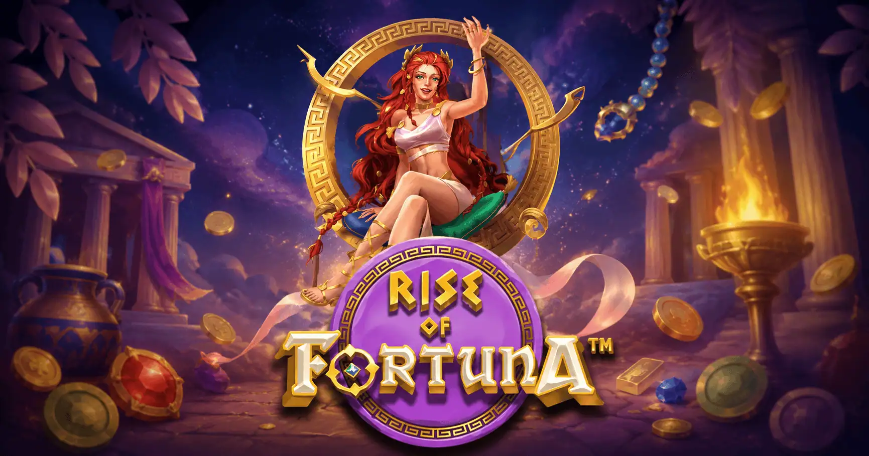 Rise of Fortuna Slot by Hacksaw Gaming Demo slot cover image