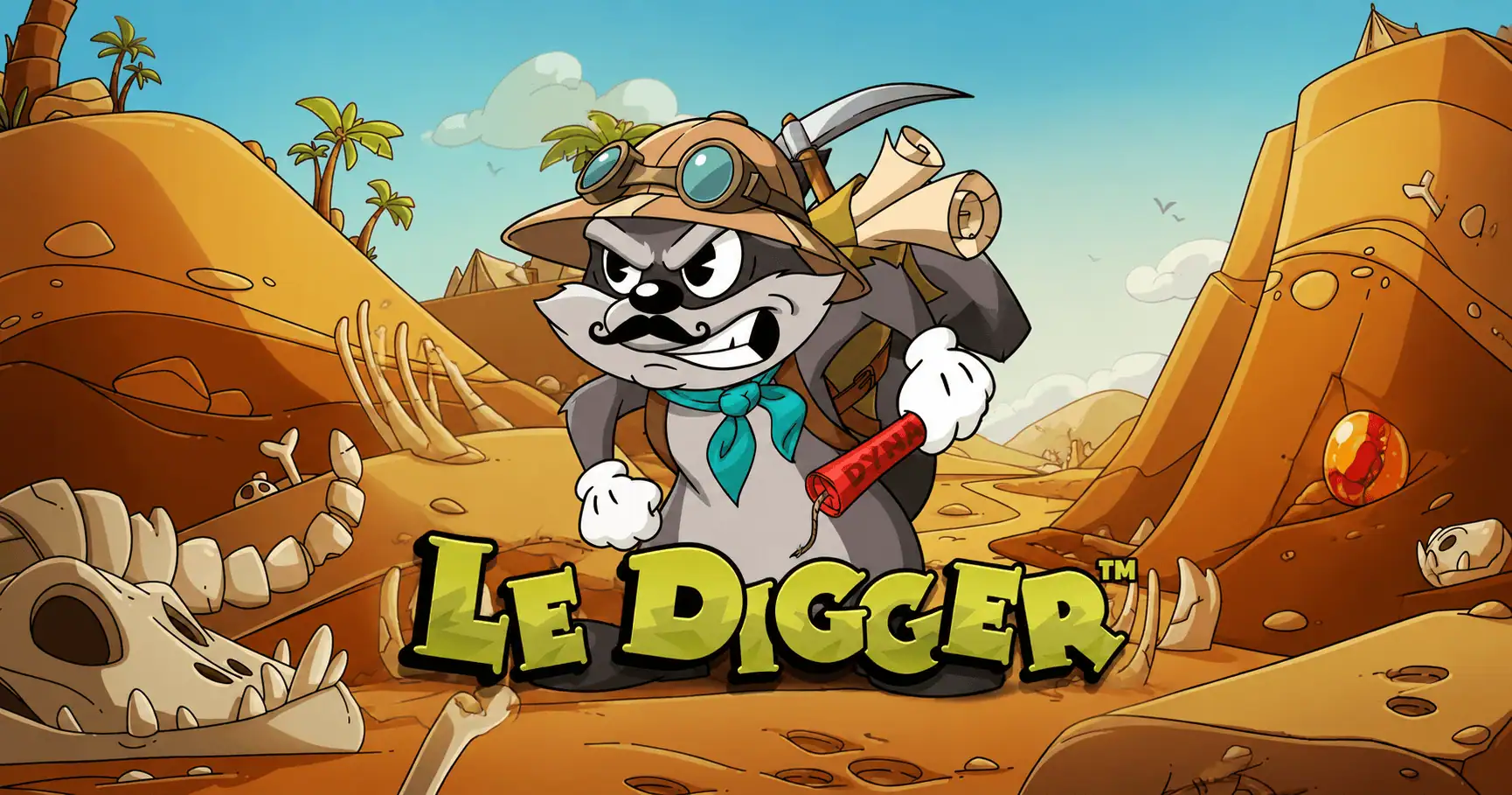 Le Digger Slot Review by Hacksaw Gaming Free Play slot cover image