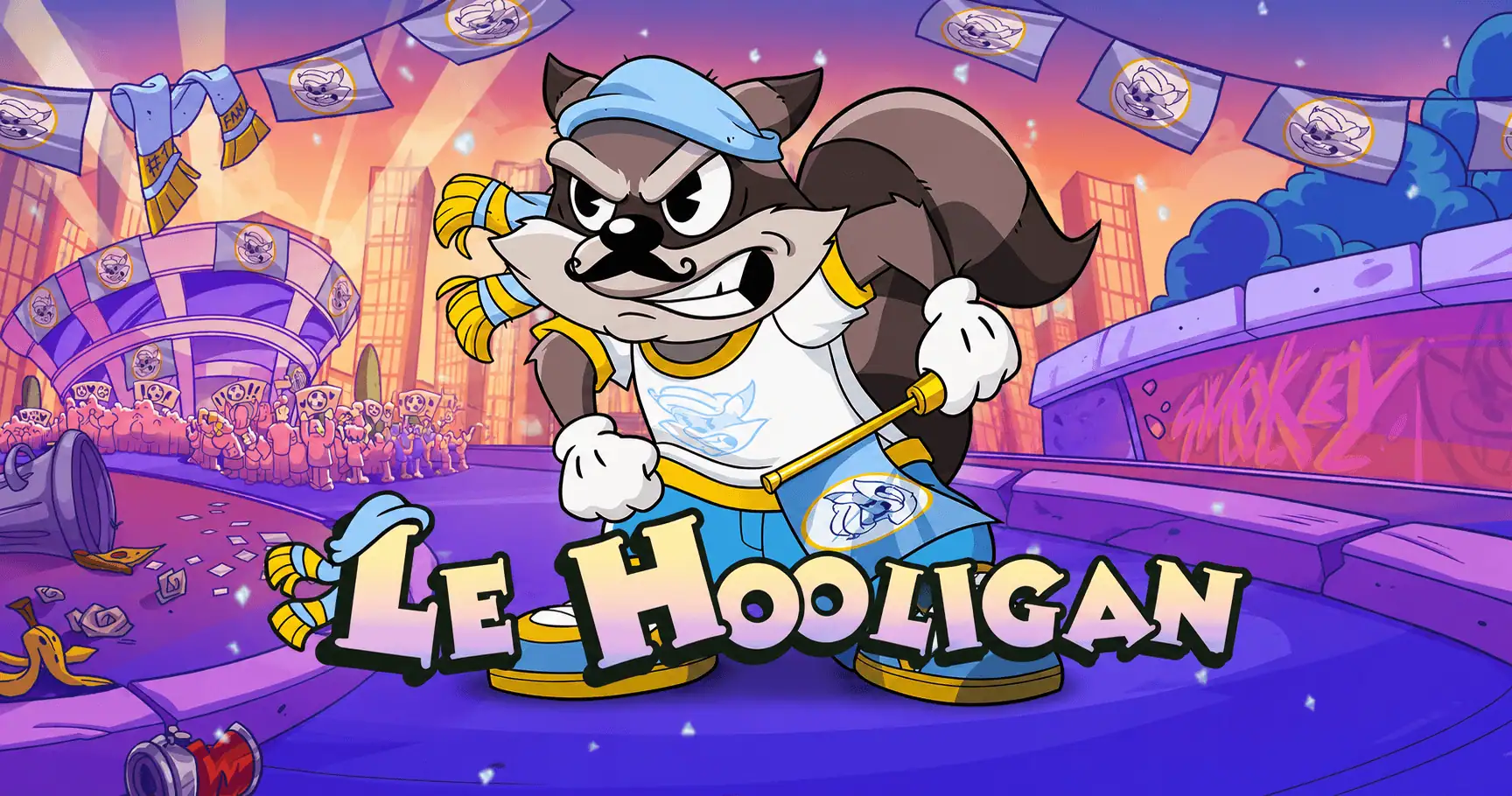 Le Hooligan Slot by Hacksaw Gaming Demo slot cover image