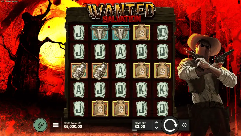 Hacksaw wanted salvation slot game preview