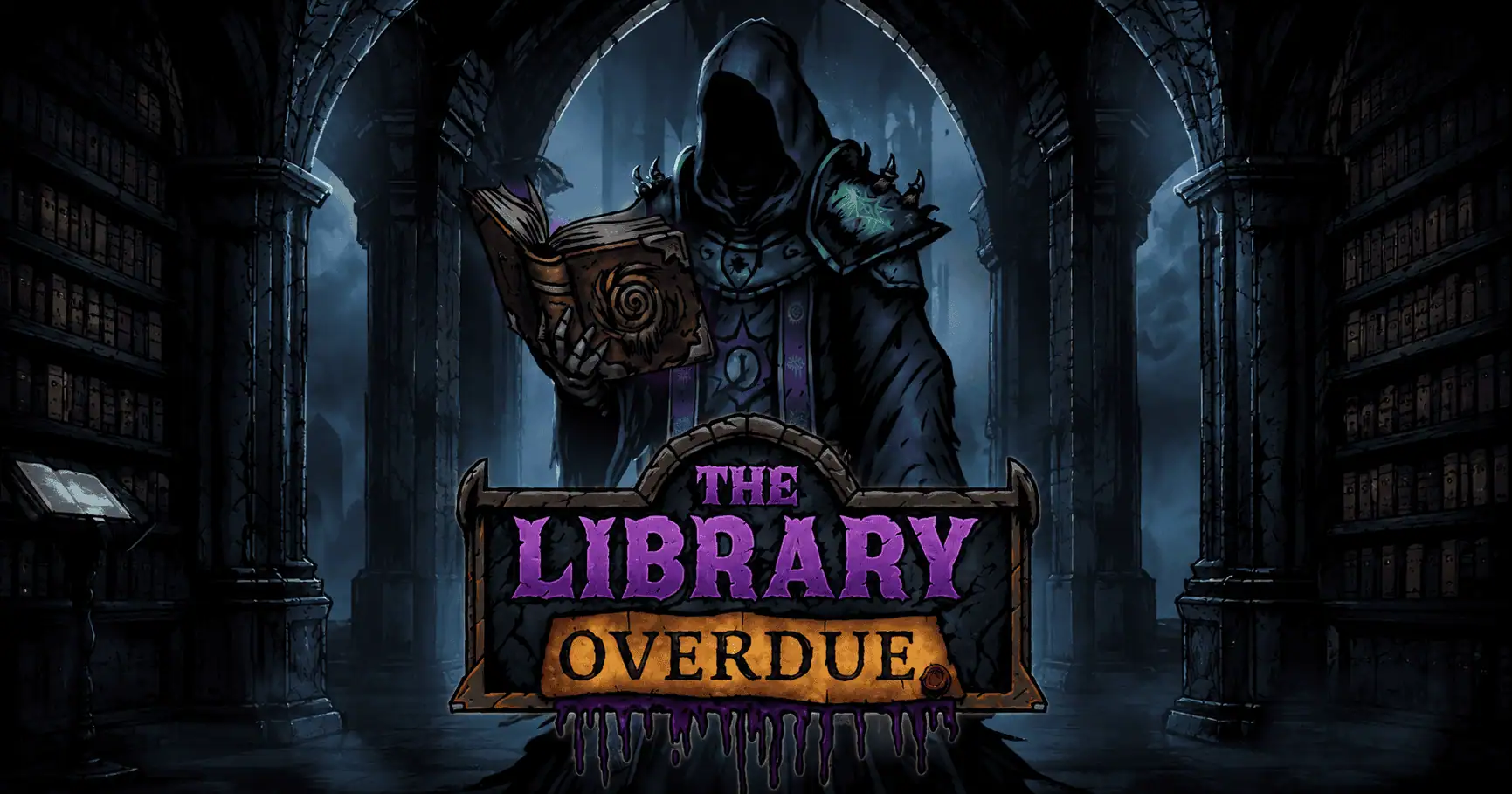 The Library Overdue Slot by Kitsune Studios Demo slot cover image