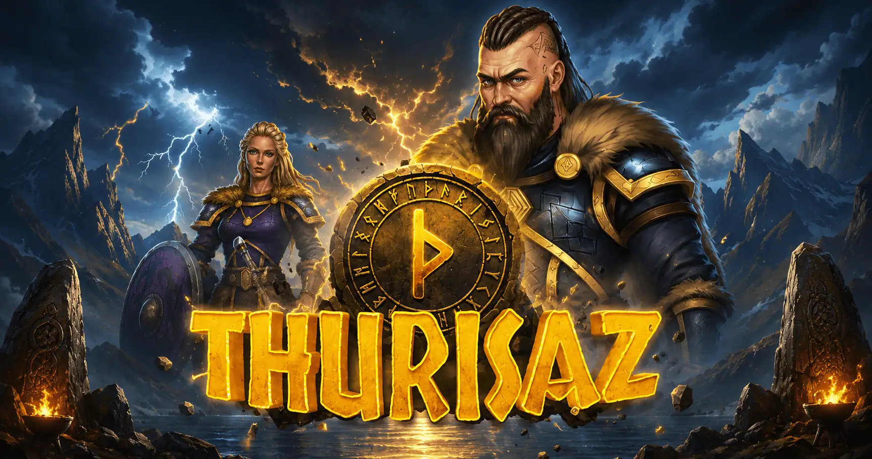 Thurisaz Slot by Kitsune Studios Demo slot cover image