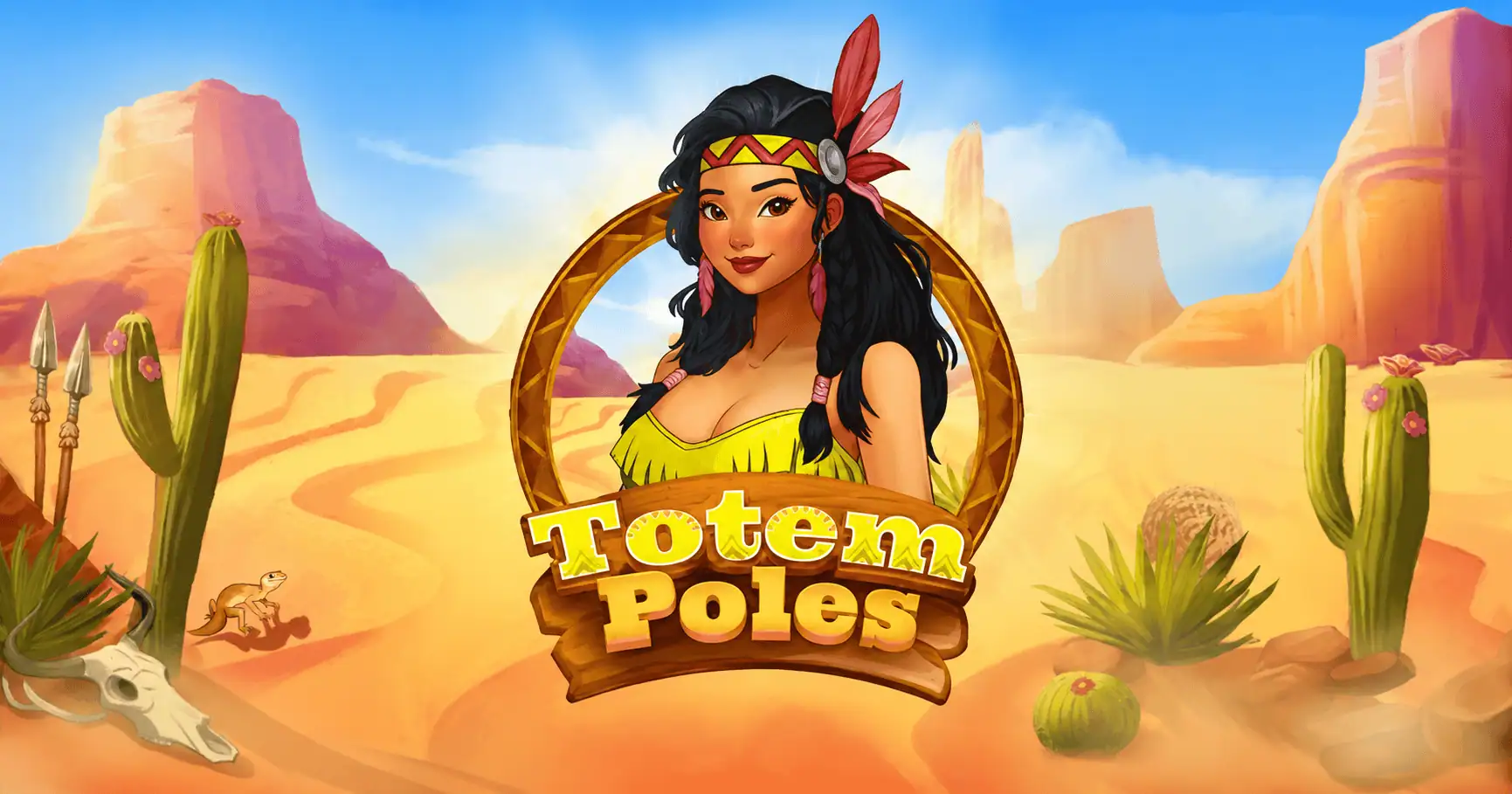 Totem Poles Slot by Kitsune Studios Demo slot cover image