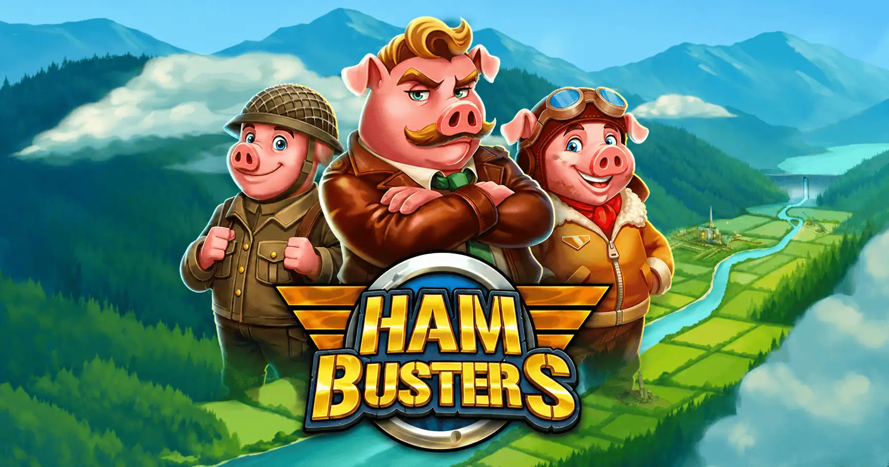 Ham Busters Slot by Massive Studios Demo slot cover image
