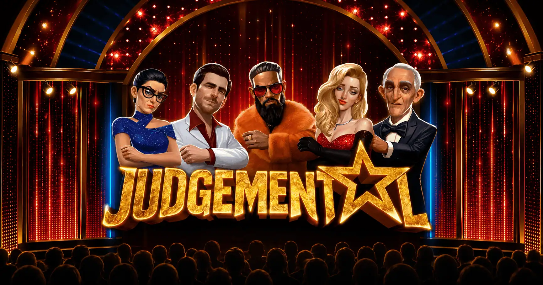 Judgemental Slot Demo by NetEnt slot cover image