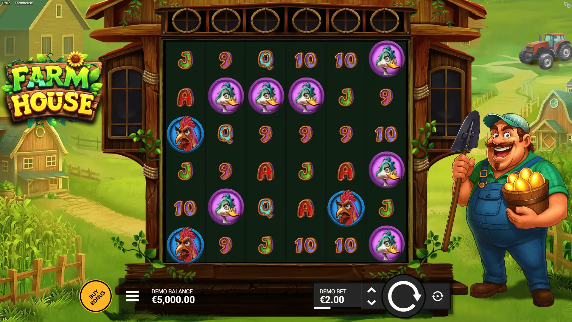 Farmhouse Slot by NowNow Gaming Demo slot cover image