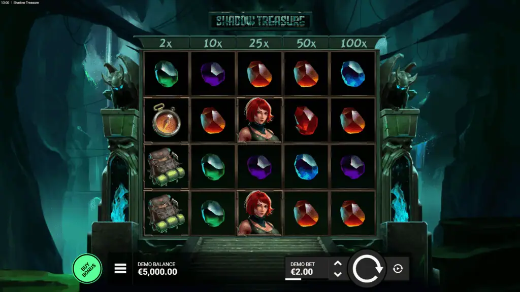 Nownow gaming shadow treasure game preview
