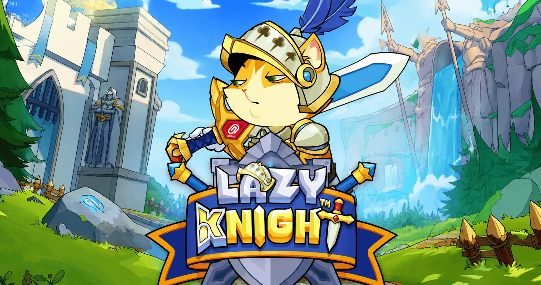 Lazy Knight Slot by Paperclip Gaming Demo slot cover image