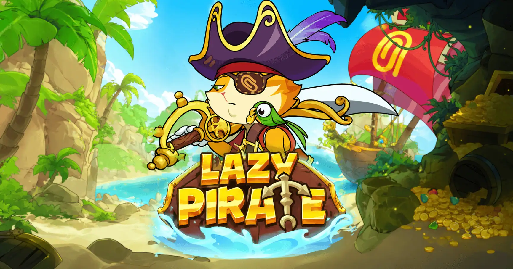 Lazy Pirate Slot Review by Paperclip Gaming Free Play slot cover image