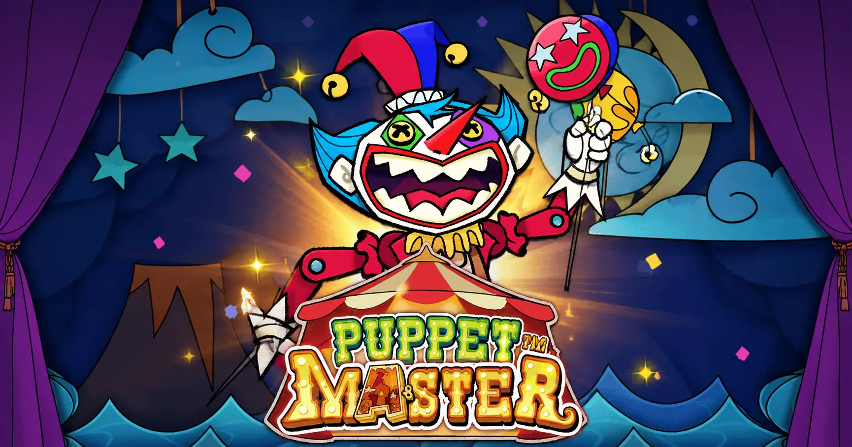 Puppetmaster Slot by Paperclip Gaming Free Play slot cover image