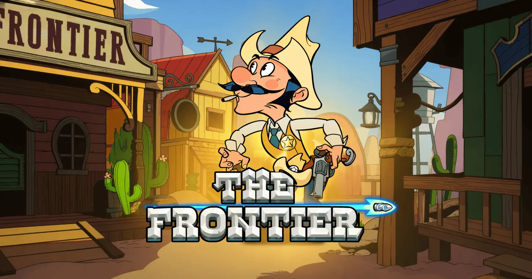 The Frontier Slot by Paperclip Gaming Demo slot cover image
