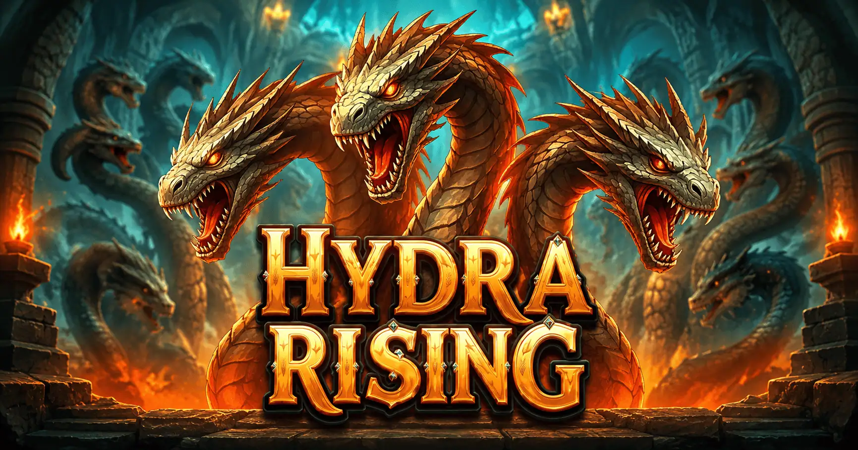 Hydra Rising Slot by Phantom Interactive Demo slot cover image