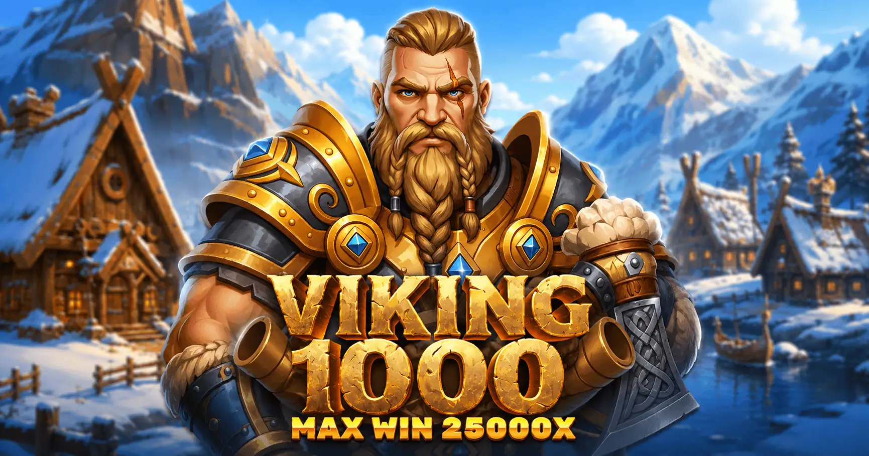 Viking 1000 Slot by Phantom Interactive Free Play slot cover image
