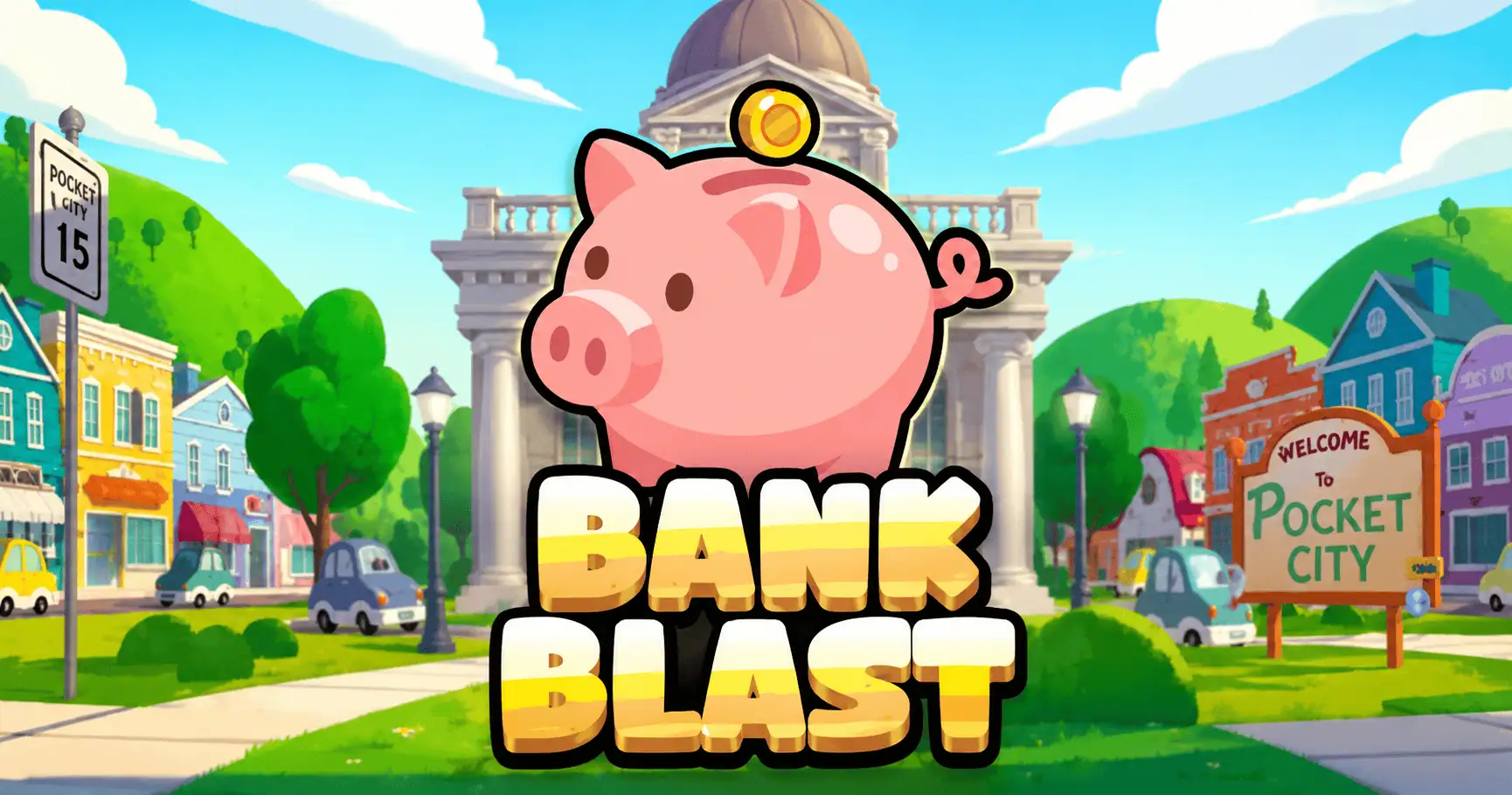 Bank Blast Slot by Pocket Play Demo slot cover image