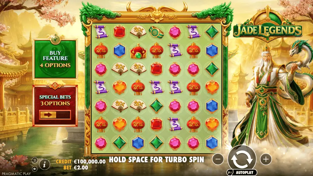 Pragmatic play jade legends game preview