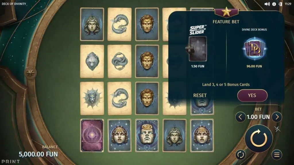 Print studios deck of divinity bonus buy