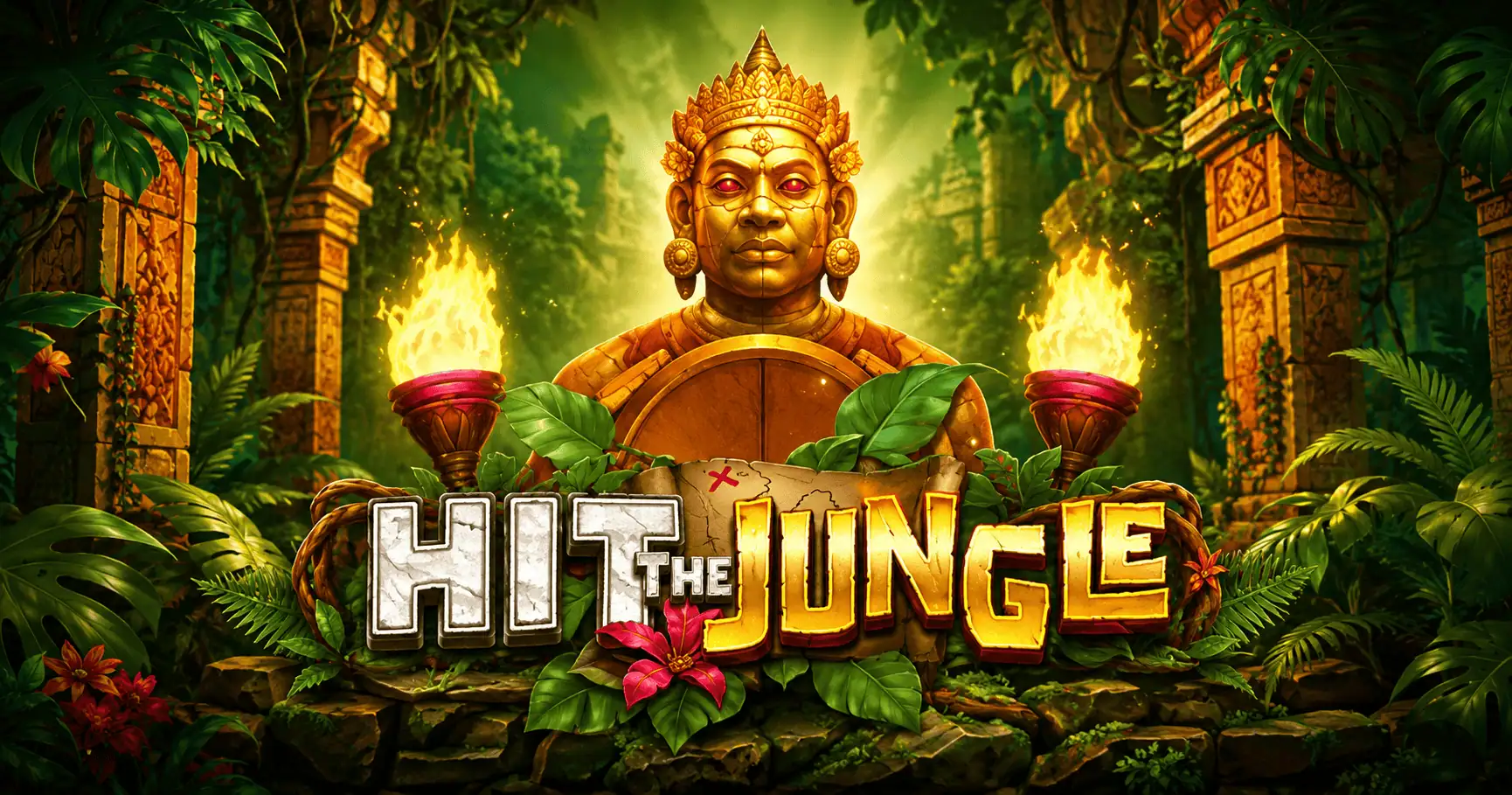 Hit the Jungle Slot by Red Tiger Demo slot cover image