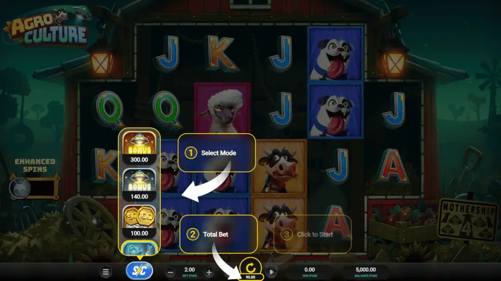 Relax gaming agroculture bonus buy