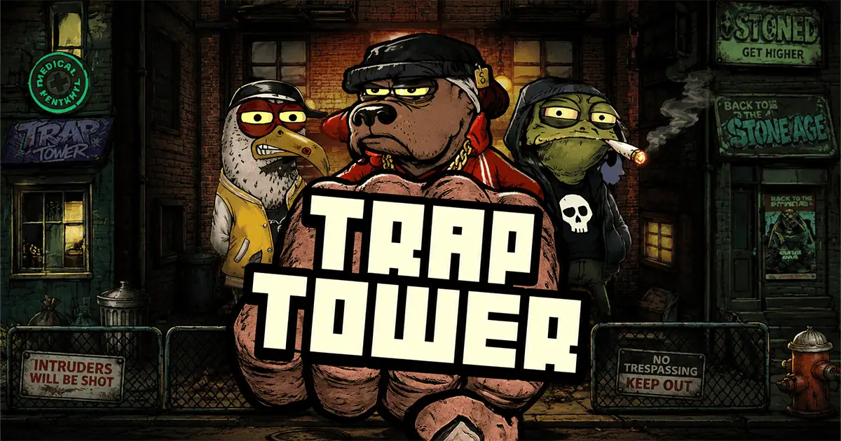 Trap Tower Slot by Shady Lady Demo slot cover image
