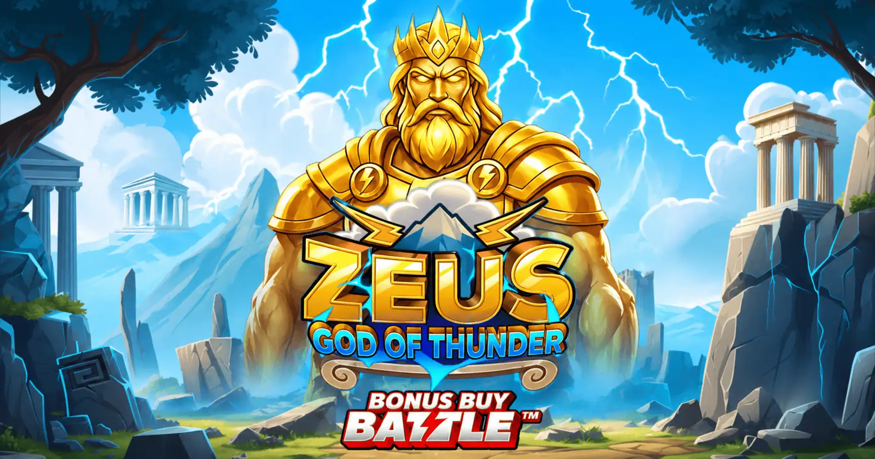 Zeus God of Thunder Slot Demo by Titan Gaming slot cover image