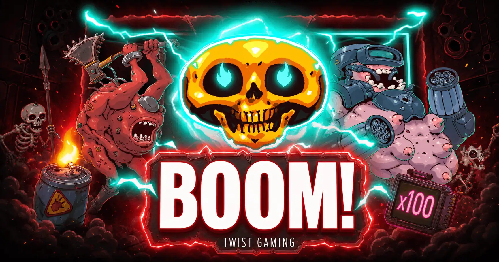 Boom! Slot by Twist Gaming Demo slot cover image