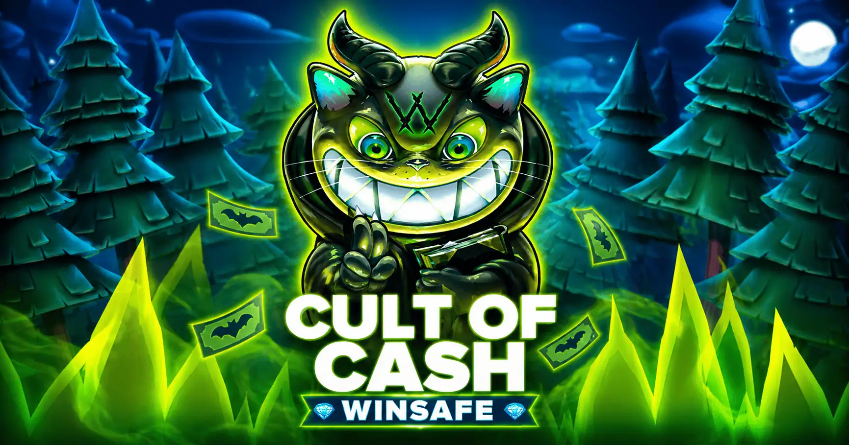 Cult of Cash WINSAFE Slot Review by Twist Gaming Free Play slot cover image
