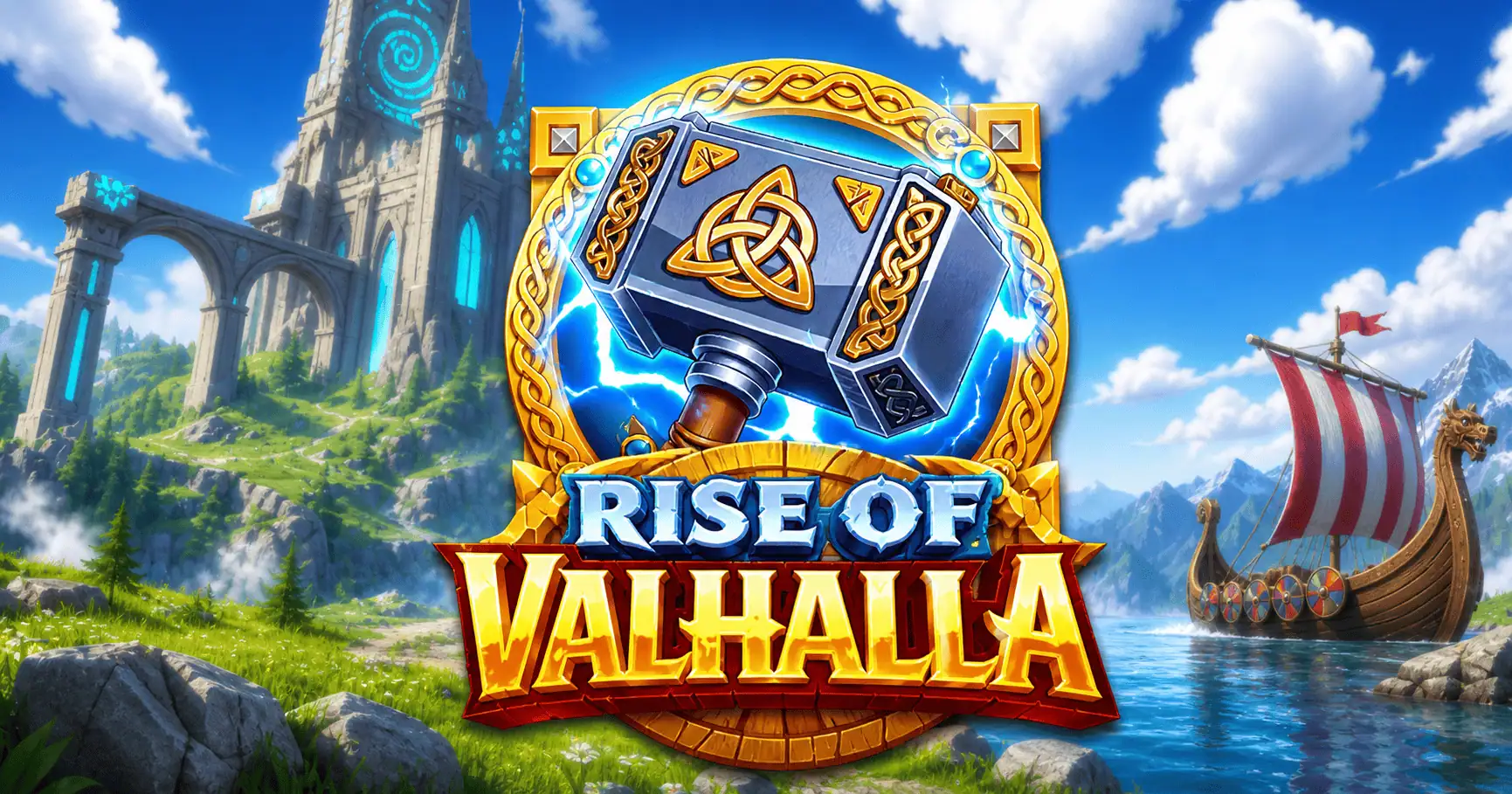 Rise of Valhalla Slot by Uppercut Gaming Free Play slot cover image