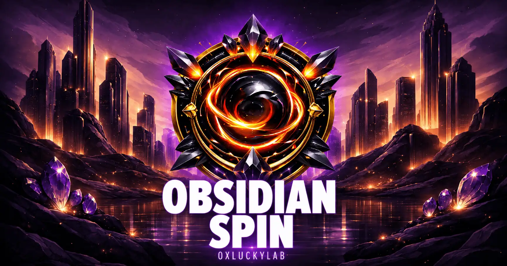Obsidian Spin Slot by 0xluckylab Demo slot cover image