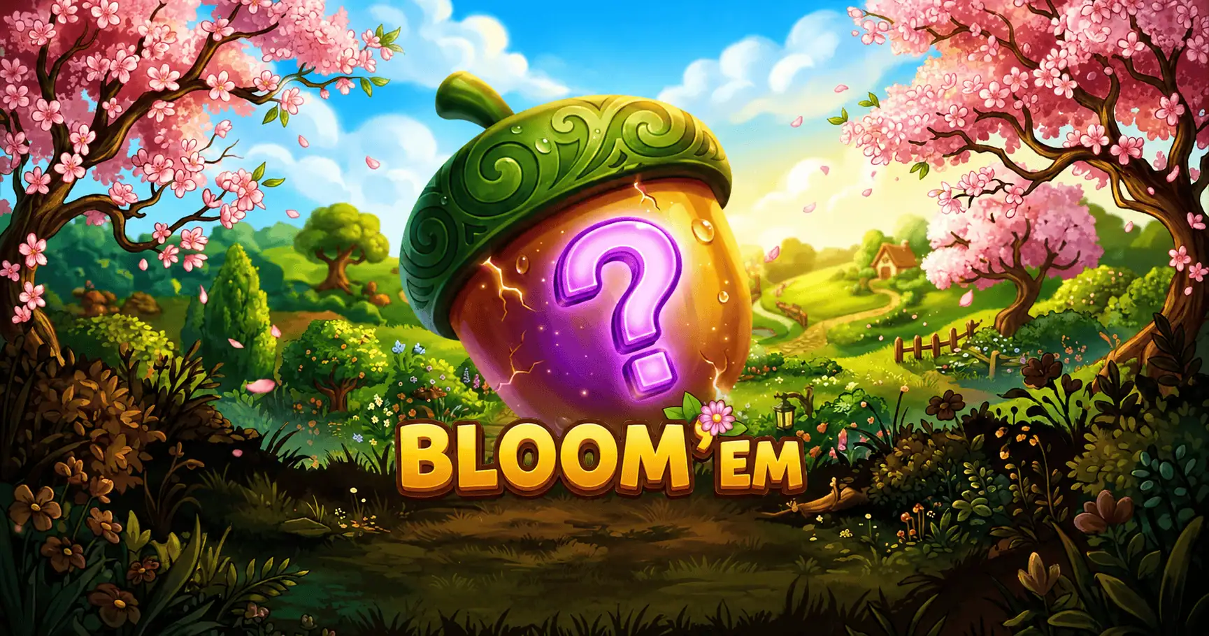 Bloom Em Slot by 1000 Lakes Studios Demo slot cover image