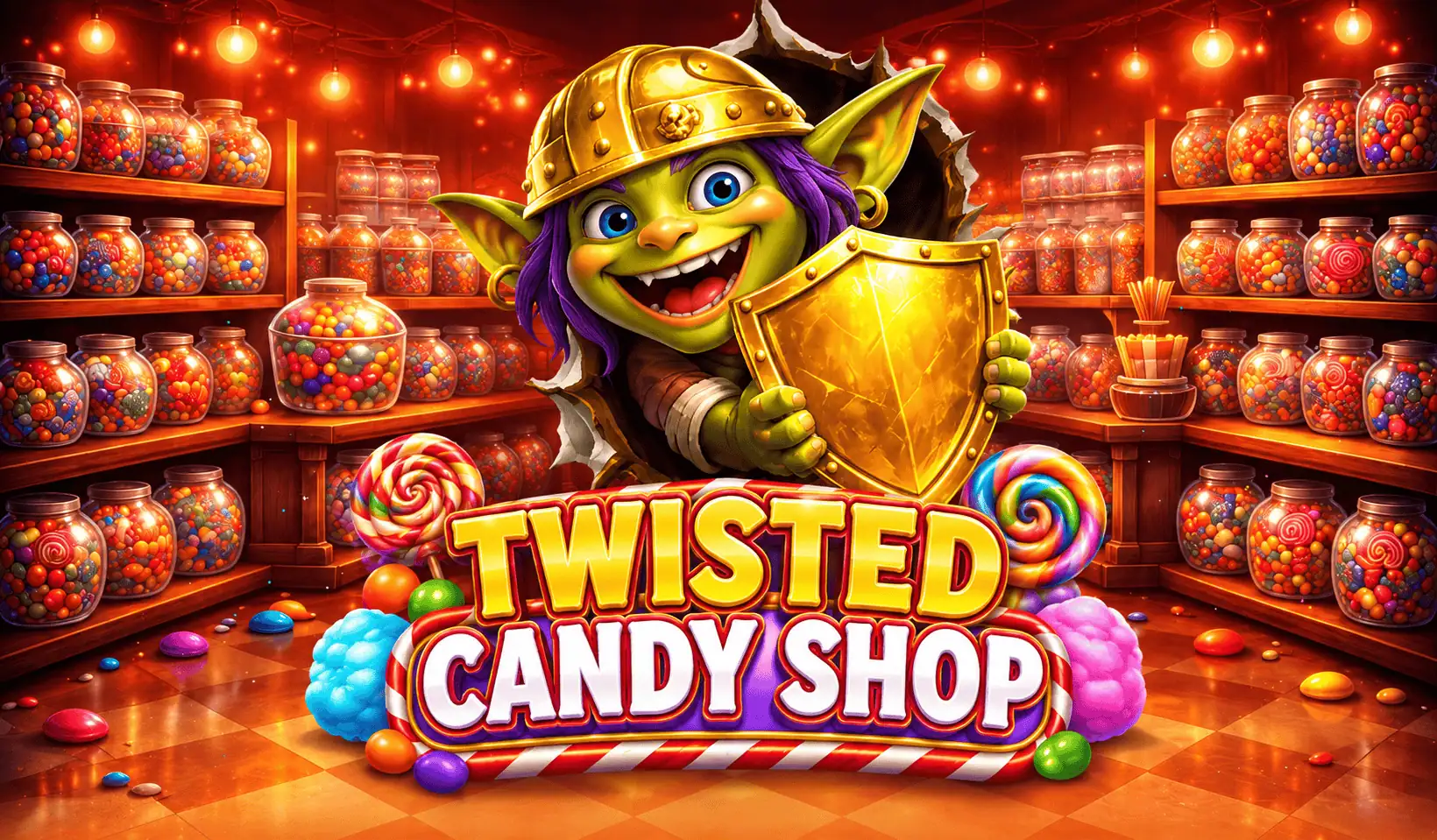 Twisted Candy Shop Slot by 1000 Lakes Studios Demo slot cover image