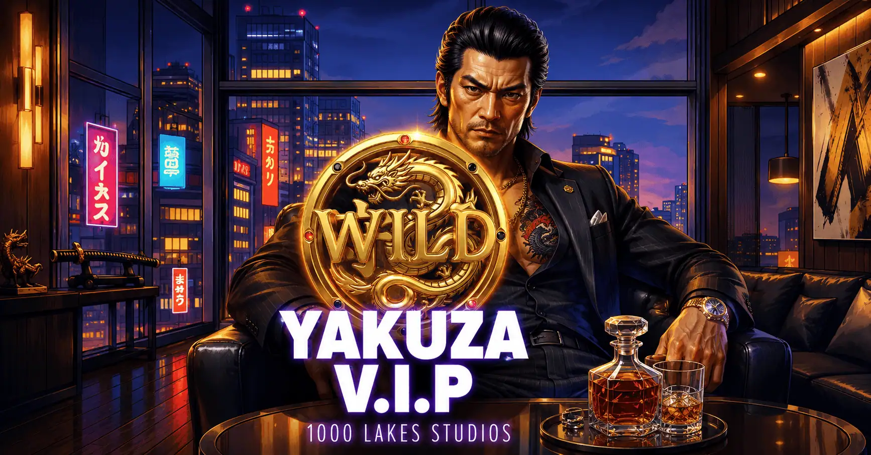 Yakuza V.I.P Slot by 1000 Lakes Studios Demo slot cover image