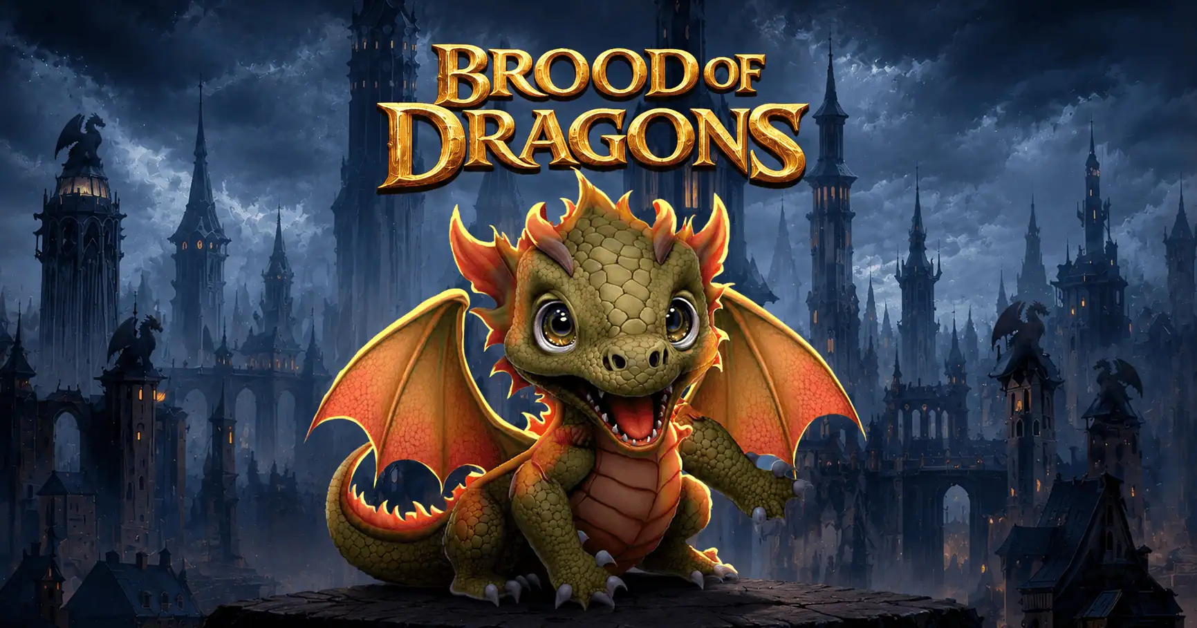 Brood of Dragons Slot by 18 Gaming Demo slot cover image