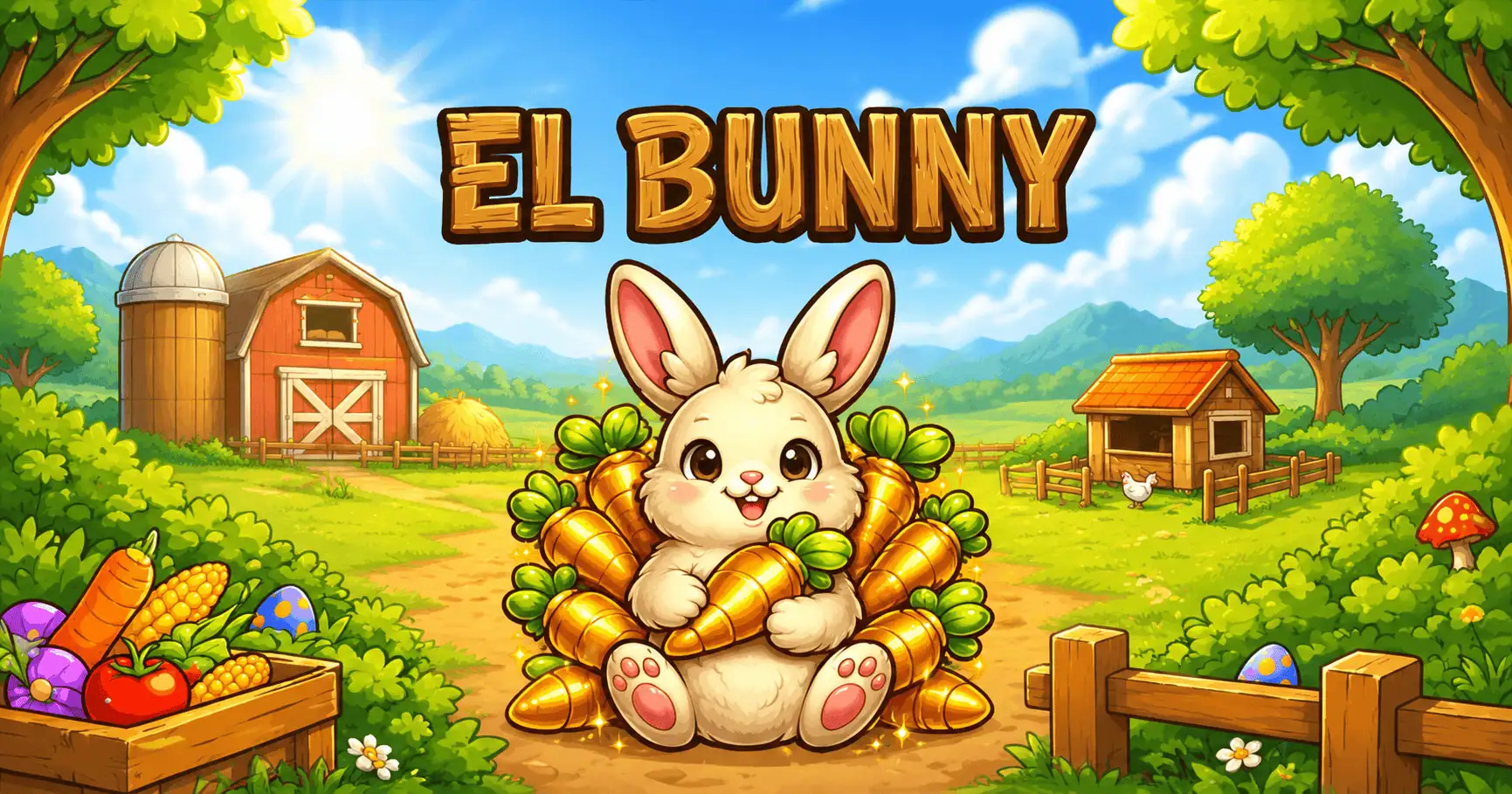 El Bunny Slot by Big Ducking Wings Demo slot cover image
