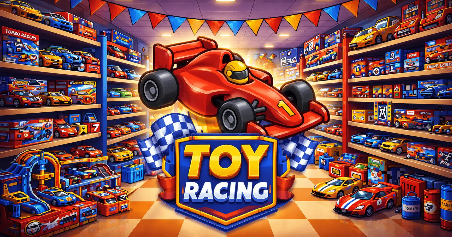 Toy Racing Slot by Bolly Games Demo slot cover image