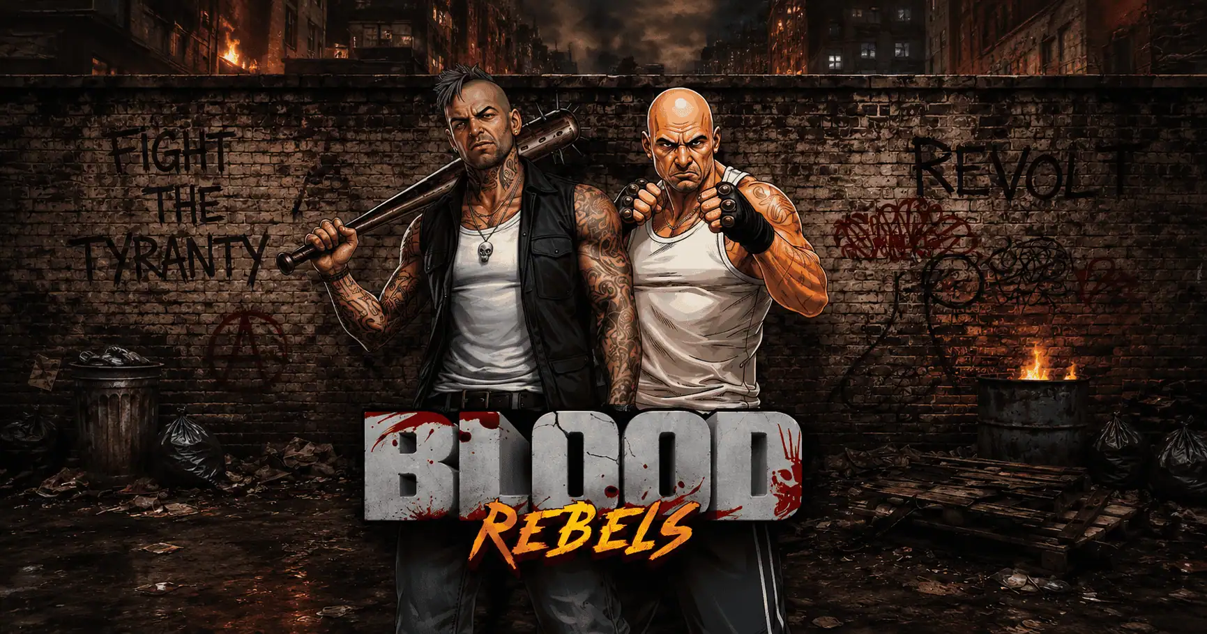 Blood Rebels Slot Free Play by Bullshark Games slot cover image