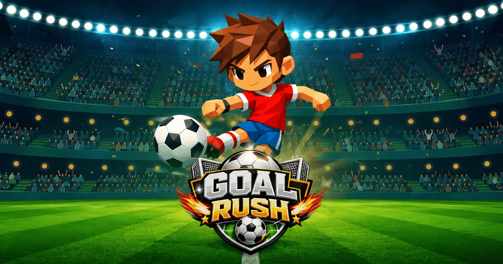 Goal Rush Slot by Darkbyte Free Play slot cover image