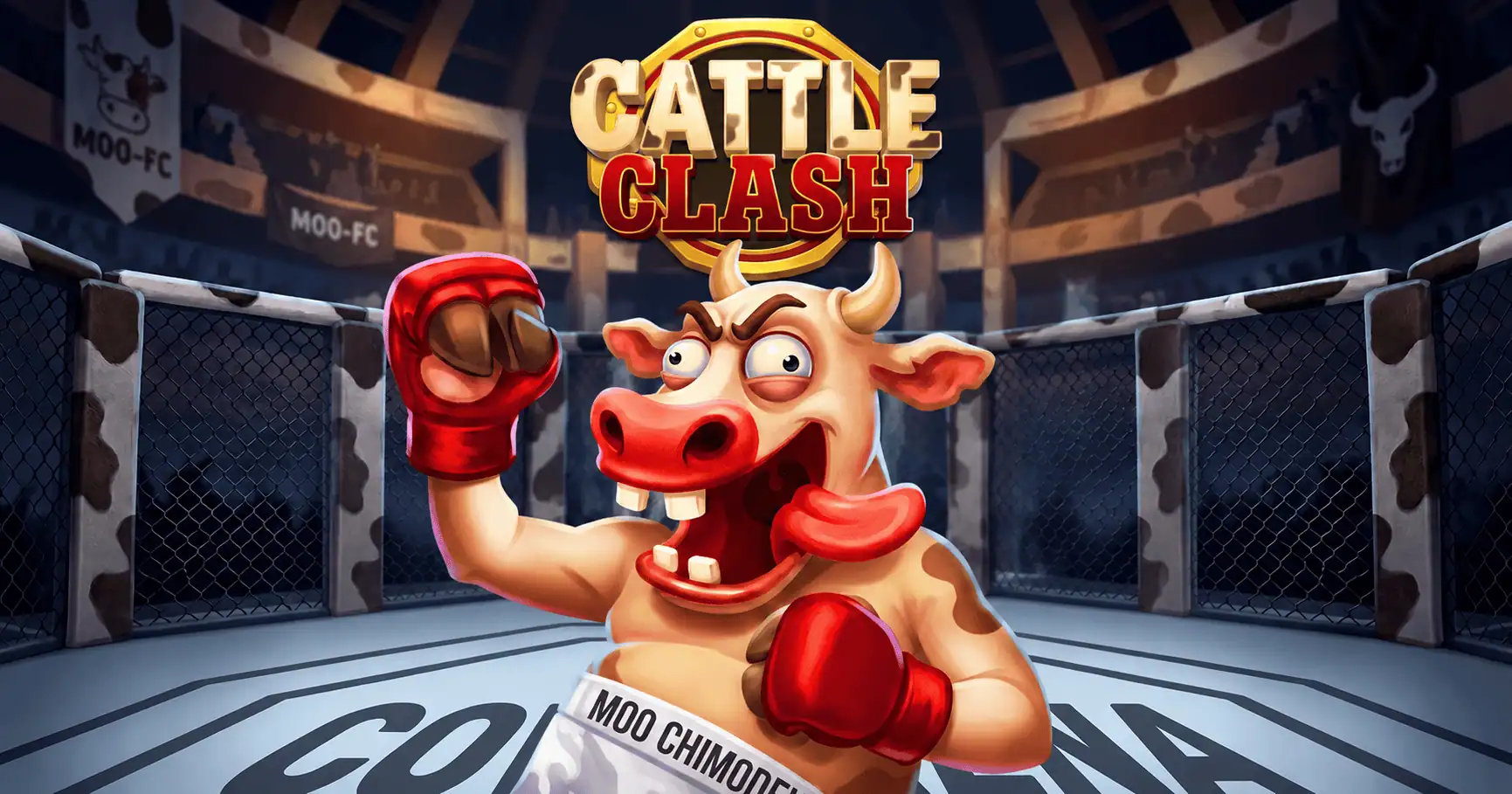 Cattle Clash Slot by Donut Gaming Free Play slot cover image