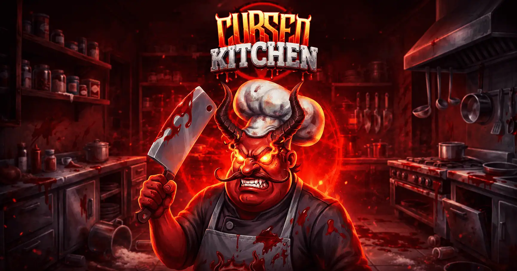 Cursed Kitchen Slot Demo by Donut Gaming slot cover image