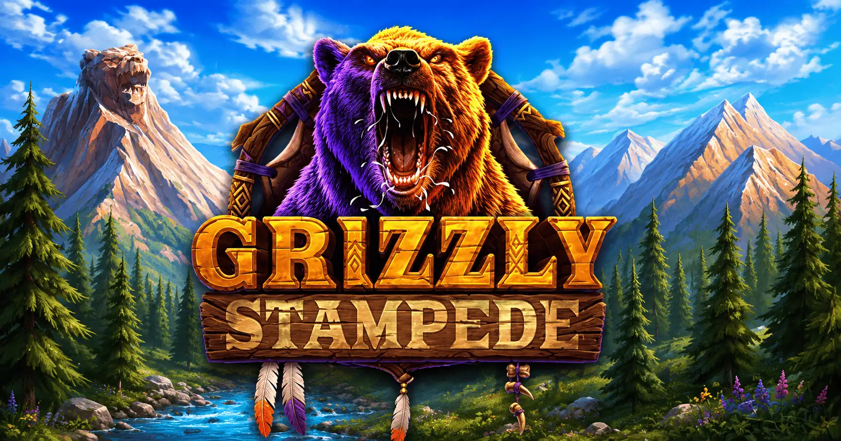 Grizzly Stampede Slot Demo by ELK Studios slot cover image